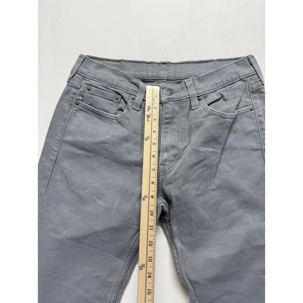 Levis 514‎ jeans Mens 30x32 Grey straight fit pants work casual Denim